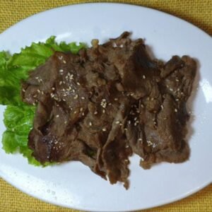 No(22)소고기 (양념 바베큐) [br] Korean Marinated Beef Barbecue