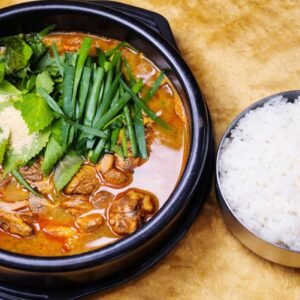 No(57)염소탕 Yeomso-tang [br] Goat Stew served with Rice