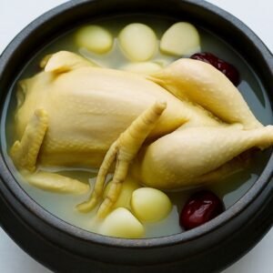 No(12)삼계탕 [br] Chicken Soup with Ginseng (Samgyetang)