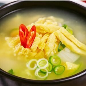 No(39)북어국 Bugeo Guk [br] Dried Pollack Soup with Rice