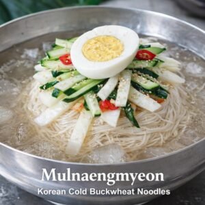 No(34)물냉면 Mulnaengmyeon [br] Korean Cold Buckwheat Noodle Soup