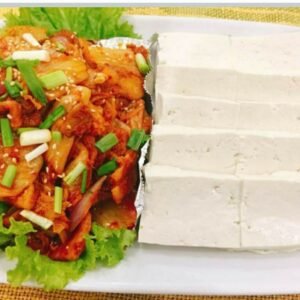 No(7) 두부김치 [br] Stir-Fried Kimchi & Pork with Tofu (Dubu Kimchi)