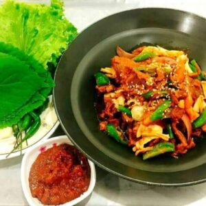 No9(1)치킨 주물럭 [br]Sweet & Spicy Chicken Stir-Fry with Vegetables