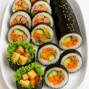 No(26)김밥 [br] Kimbap (김밥) – Korean Rice Rolls Wrapped in Seaweed