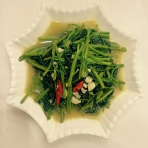 Fried Water-Cress[br]ကန်စွန်းရွက်ကြော်
