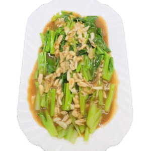 Fried Kailan With Oyster Sauce[br]ကိုက်လန်ခရုဆီ