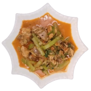 Chicken Curry with Guard[br]ကြက်ဗူးသီးချက်