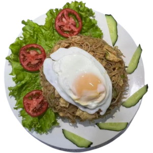 Fried Vermicelli With Chicken or Pork[br]ကြာဇံကြော်(ကြက်/ဝက်)