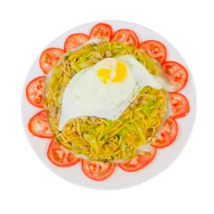 Fried Noddle With Chicken or Pork[br]ခေါက်ဆွဲကြော်(ကြက်/ဝက်)