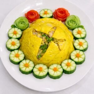Fried Rice Japan Style With Chicken or Pork[br]ဂျပန်ထမင်းကြော်(ကြက်/ဝက်)
