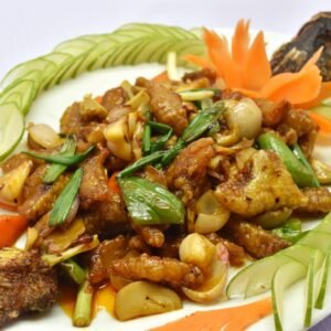 Sautted Fish[br]ငါးကုန်းဘောင်