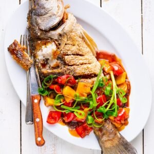 Sweet & Sour  Whole  Fish[br]ငါးကောင်လုံးချိုချဥ်
