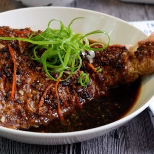 Carp Fish Tail With Saya Bean Paste[br]ငါးကြင်းမြီးပဲငပိ