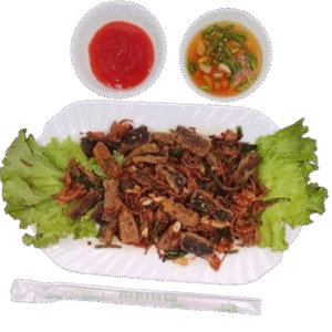 Dry & Hol Eel[br]ငါးရှည့်ခြောက်စပ်