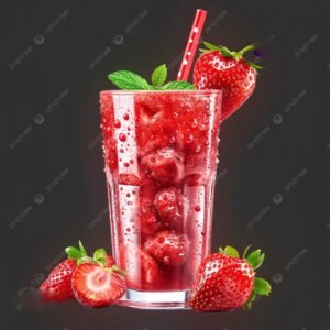 Strawberry  Juice[br]စတော်ဘယ်ရီဖျော်ရည်