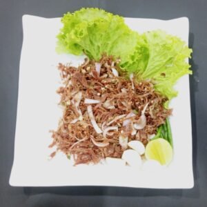 Dry Mutton Salad[br]ဆိတ်မျှ်င်ခြောက်ကြော်သုပ်