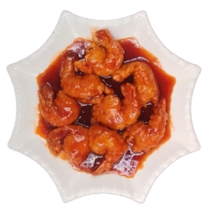 Prawn With Tamota Sauce[br]နှမ်းပုဇွန်ခရမ်းချဥ်ဆော့