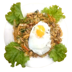 Fried Noodle With Seafood[br]ပင်လယ်စာခေါက်ဆွဲကြော်