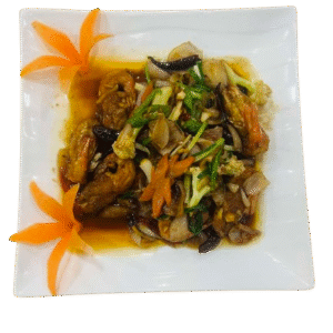 Sautted Prawn[br]ပုဇွန်ကုန်းဘောင်