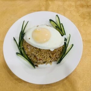 Fried Rice  Malaysia Style With Seafood[br]မလေးရှားထမင်းကြော် ပင်လယ်စာ