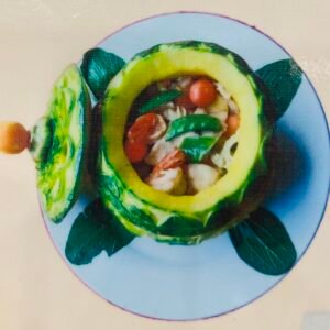 Steamed Seafood[br]ရွှေအိုးပင်လယ်စာပေါင်း