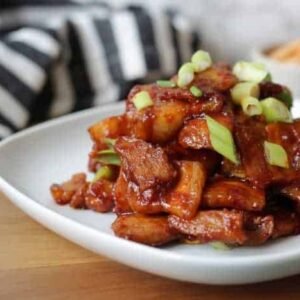 Hot & Sour Pork [br] ဝက်သားချဥ်စပ်