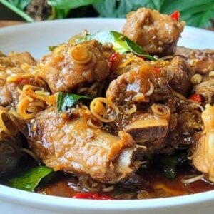 Pork Ribs Curry[br]ဝက်နံရိုးကြော်ချက်
