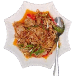 Pork With Picked Bamboo Shool[br]ဝက်မျှစ်ချဥ်စပ်